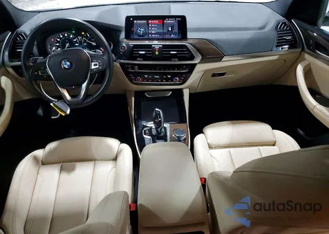 2019 BMW X3 xDrive30I z USA, uszkodzony, nr VIN 5UXTR9C59KLE11740